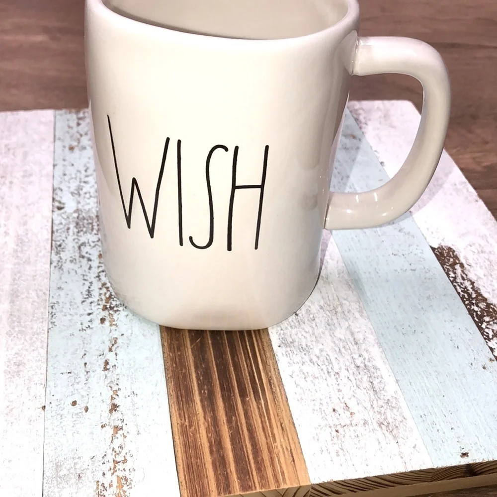 RAE Dunn Wish ceramic coffee/tea mug